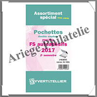 FRANCE - Pochettes YVERT (Hawid) - Anne 2017 - 2 me Semestre - Pour Auto-Adhsifs (110026)