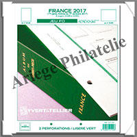 FRANCE - Jeu FO - Anne 2017 - 1 er Semestre - Timbres Courants - Sans Pochettes (121102)