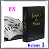 Album FUTURA FS - NOIR - Timbres de FRANCE - Numéro 1 (12411-4) Yvert et Tellier