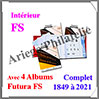 FRANCE - Complet FS - Années 1849 à 2022 - 800 Pages - Sans Pochettes et 4 Reliures  (12434) Yvert et Tellier