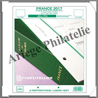 FRANCE - Jeu FO - Anne 2017 - 2 me Semestre - Timbres Courants - Sans Pochettes (124508)