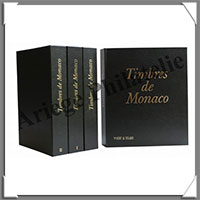 Album FUTURA MS - NOIR - Timbres de MONACO - Numro 1  (12461-4)