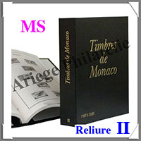 Album FUTURA MS - NOIR - Timbres de MONACO - Numro 2  (12462-4)