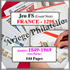 FRANCE - Intérieur FS - Années 1949 à 1969 - 1ère Partie - 144 Pages - Sans Pochettes (1298) Yvert et Tellier