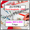 FRANCE - Jeu SC - Muse Imaginaire - 2015  2018 - Avec Pochettes (130641) Yvert et Tellier