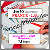 FRANCE - Intérieur FS - Années 2017 à 2020 - 5ème Partie - 86 Pages - Sans Pochettes (1307) Yvert et Tellier
