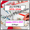 SAINT-PIERRE et MIQUELON - Jeu SC - 2010 à 2015 - Avec Pochettes (13161) Yvert et Tellier