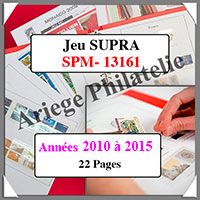SAINT-PIERRE et MIQUELON - Jeu SC - 2010  2015 - Avec Pochettes (13161)