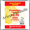 FRANCE - Pochettes YVERT (Hawid) - Année 2018 - 2 ème Semestre - Pour Timbres Courants (133375) Yvert et Tellier