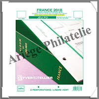 FRANCE - Jeu FO - Anne 2018 - 2 me Semestre - Timbres Courants - Sans Pochettes (133377)