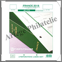 FRANCE - Jeu FO - Anne 2019 - 1 er Semestre - Timbres Courants - Sans Pochettes  (134443)