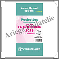 FRANCE - Pochettes YVERT (Hawid) - Anne 2019 - 1 er Semestre - Pour Auto-Adhsifs (134445)
