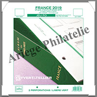 FRANCE - Jeu FO - Anne 2019 - 2 me Semestre - Timbres Courants - Sans Pochettes (134681)