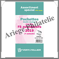 FRANCE - Pochettes YVERT (Hawid) - Anne 2019 - 2 me Semestre - Pour Auto-Adhsifs (134688)
