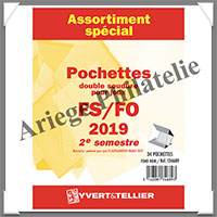 FRANCE - Pochettes YVERT (Hawid) - Anne 2019 - 2 me Semestre - Pour Timbres Courants (134689)