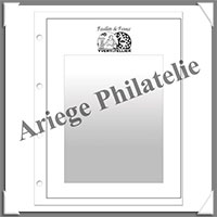 Pages INITIA Transparentes - Spciales Feuillets de FRANCE: 143x185 mm - Paquet de 5 Pages (135010)