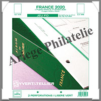 FRANCE - Jeu FO - Anne 2020 - 1 er Semestre - Timbres Courants - Sans Pochettes  (135107)