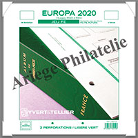 EUROPA - Jeu FE - Anne 2020 - Timbres Courants - Sans Pochettes (135419)