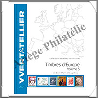YVERT - GRANDE EUROPE - Volume 5 - 2021 - Saint-Marin  Yougoslavie (135610)