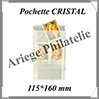 POCHETTES en CRISTAL - Pour Timbres - 115*160 mm - Sachet de 100 (135867) Yvert et Tellier