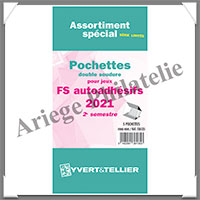 FRANCE - Pochettes YVERT (Hawid) - Anne 2021 - 2 me Semestre - Pour Auto-Adhsifs (136135)