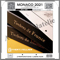 MONACO - Jeu MS - Anne 2021 - Timbres Courants - Sans Pochettes (136140)