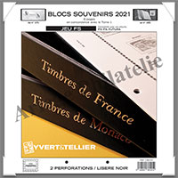 FRANCE - Jeu FS - Anne 2021 - Blocs Souvenirs - Sans Pochettes (136141)