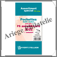 FRANCE - Pochettes YVERT (Hawid) - Anne 2022 - 1 er Semestre - Pour Auto-Adhsifs (136922)