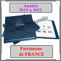 FRANCE - Pack SC - PATRIMOINE de FRANCE - Annes 2019  2022  + ALBUM - Avec Pochettes (136941)