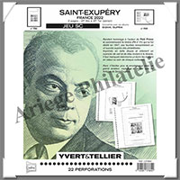 FRANCE - Jeu SC - Anne 2022 - Feuillets Ariens : St-Exupry - Avec Pochettes (137884)