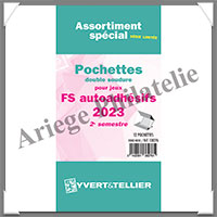 FRANCE - Pochettes YVERT (Hawid) - Anne 2023 - 2 me Semestre - Pour Auto-Adhsifs (138276)