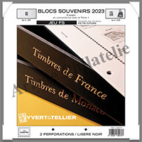 FRANCE - Jeu FS - Anne 2023 - Blocs Souvenirs - Sans Pochettes (138277)