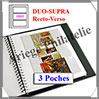 Pages Régent Duo-SUPRA Recto Verso - 3 Poches - Paquet de 10 Pages (1803) Yvert et Tellier