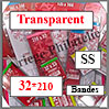 HAWID Bande Transparente : 32 mm - Simple Soudure (180328) Yvert et Tellier