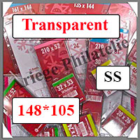 HAWID Bloc Transparent : 148x105 mm - Simple Soudure (181488)