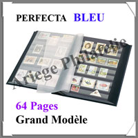 PERFECTA - 64 Pages NOIRES - BLEU - Grand Modèle (240621)