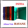 Album INITIA - RELIURE + ETUI - Couleur HAVANE - Vide (244013) Yvert et Tellier
