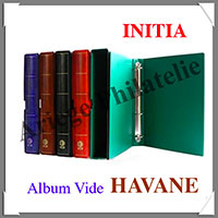 Album INITIA - RELIURE + ETUI - Couleur HAVANE - Vide (244013)