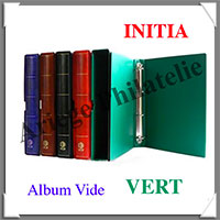 Album INITIA - RELIURE + ETUI - Couleur VERTE - Vide (244015)