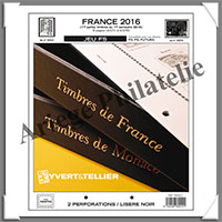 FRANCE - Jeu FS - Anne 2016 - 1 er Semestre - Timbres Courants - Sans Pochettes (760011)
