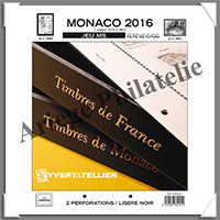 MONACO - Jeu MS - Anne 2016 - Timbres Courants - Sans Pochettes (760021)