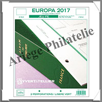 EUROPA - Jeu FE - Anne 2017 - Timbres Courants - Sans Pochettes (770041)