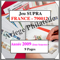 FRANCE - Jeu SC - Blocs Souvenirs - Anne 2009 - Avec Pochettes (79112)