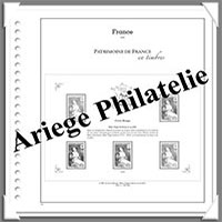 FRANCE - Jeu SC- Anne 2020 - PATRIMOINE de FRANCE - Avec Pochettes (830151)