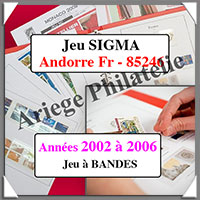 ANDORRE - Jeu SIGMA - 2002  2006 - Avec Bandes (85246)