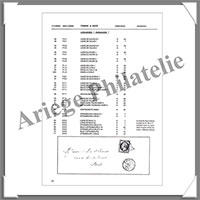 POTHION - CATALOGUE des Bureaux AMBULANTS - 1845  1965 (9214)