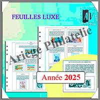 FRANCE - Jeu 2025 - Luxe - AVEC Pochettes (AVLX-2025