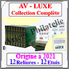 ALBUM AV FRANCE Primprim - Volumes 1  12 - LUXE - 1849  2021 (AVLX-COMP21) Av-Editions