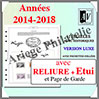 FRANCE - Jeu Trsors de la Philatlie 2014  2018 - Luxe - AVEC ALBUM + ETUI (AVLXTR-14-18) Av-Editions