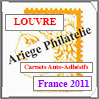 FRANCE 2011 - Jeu LOUVRE - Complment Carnets (FF11bis) Crs